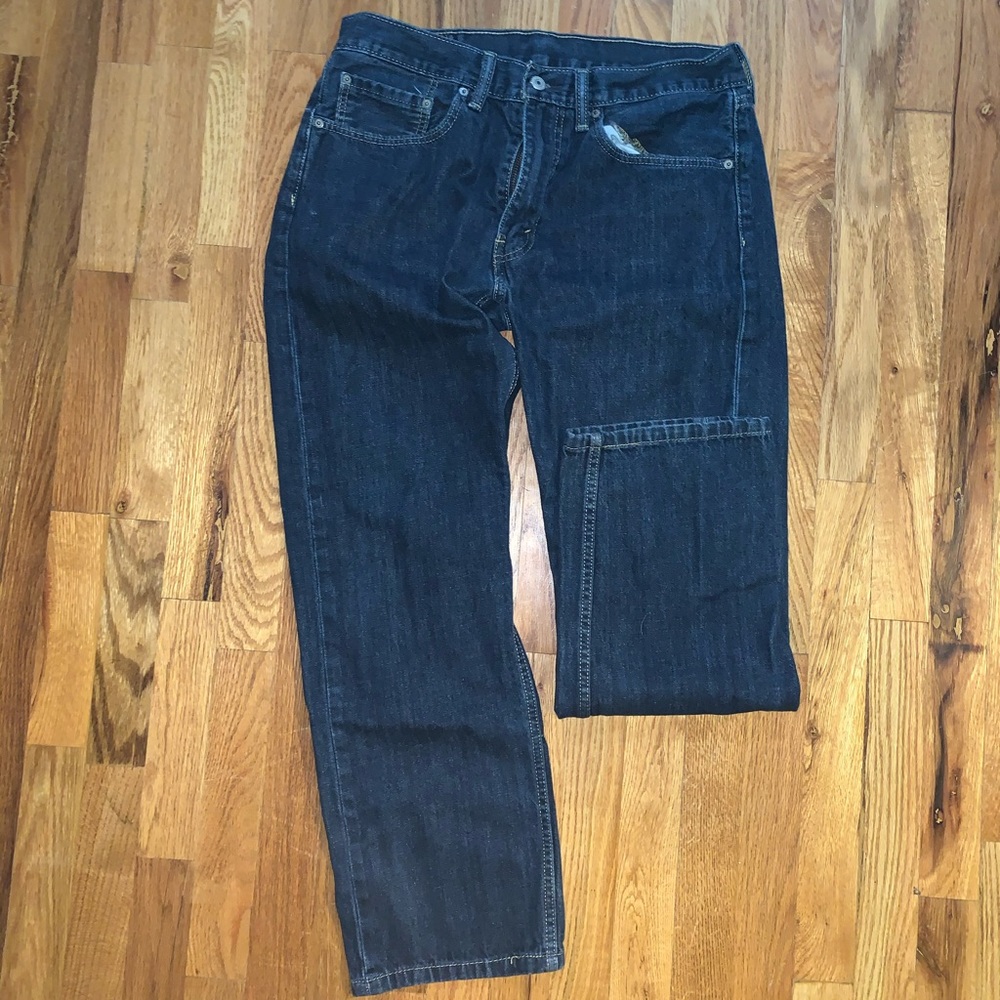 Levi dark wash jeans
